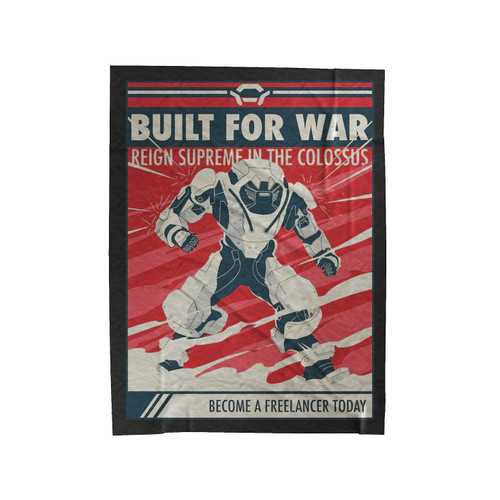 Anthem Built For War Velveteen Blanket