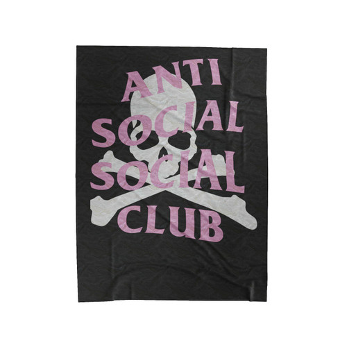 Anti Social Social Club And Mastermind Velveteen Blanket