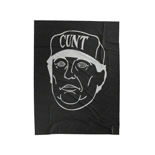 Anti Trump Fuck Donald Trump With Hat Cunt Gift For Democrats Velveteen Blanket