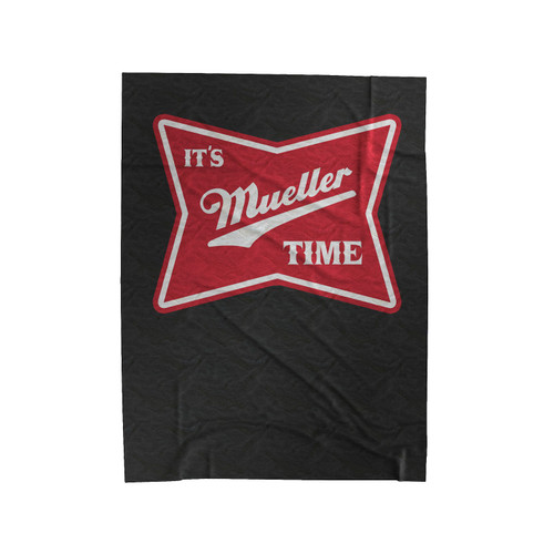 Anti Trump Resist It's Mueller Time Velveteen Blanket