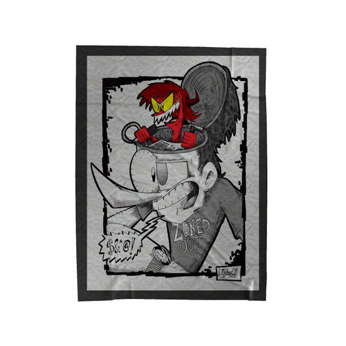 Anti-Drug Velveteen Blanket