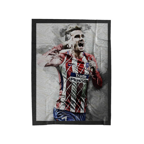 Antoine Griezmann Atletico Madrid Velveteen Blanket