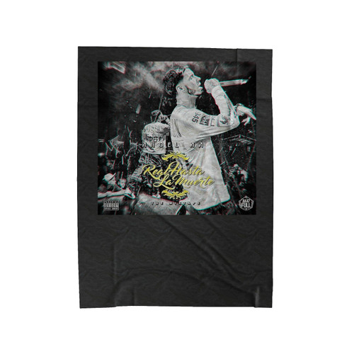 Anuel Aa Rapper Cover Velveteen Blanket