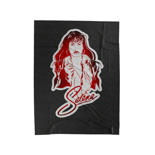 Anything For Selena Selena Quintanilla Velveteen Blanket