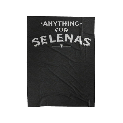 Anything For Selenas Selena Velveteen Blanket