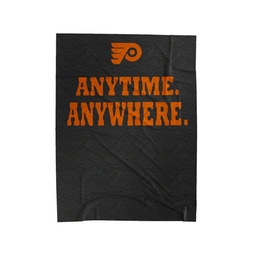 Anytime Anywhere Velveteen Blanket