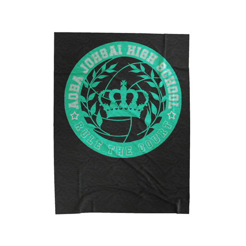 Aoba Johsai Vbc Logo Velveteen Blanket