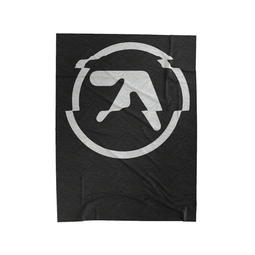 Aphex Twin Ambient Techno Shattered Logo Velveteen Blanket