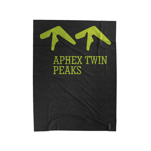 Aphex Twin Peaks 1 Velveteen Blanket