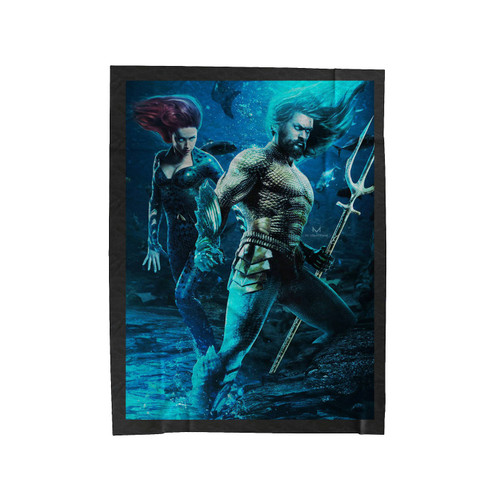 Aquaman And Mera Velveteen Blanket