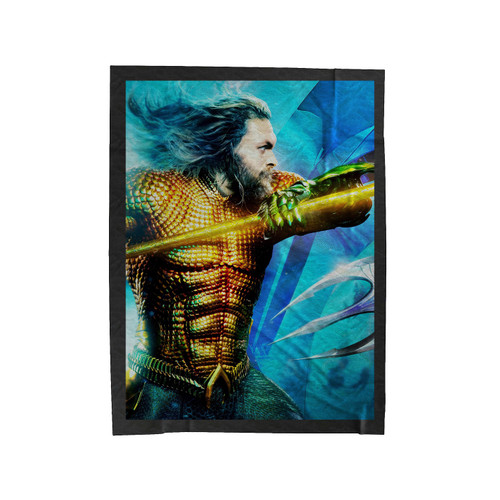 Aquaman Vs King Orm Velveteen Blanket
