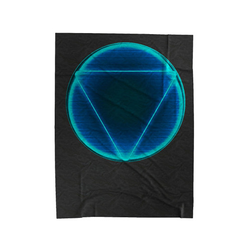 Arc Reactor Iron Man 3 Tony Stark Marvel Superhero Velveteen Blanket