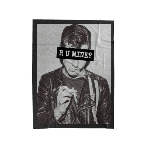 Arctic Monkeys R U Mine 1 Velveteen Blanket
