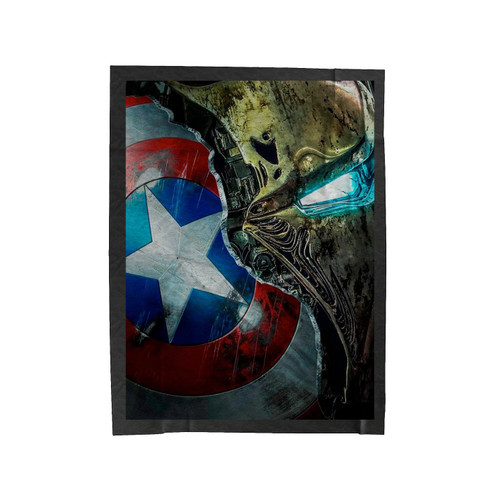 Armor Avenger Civil War Velveteen Blanket