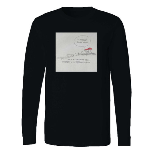 This classic fit birth of maga political trump cartoon long sleeve shirt is casually elegant and very comfortable. With fine quality print to make one stand out, it's a perfect fit for every occasion.