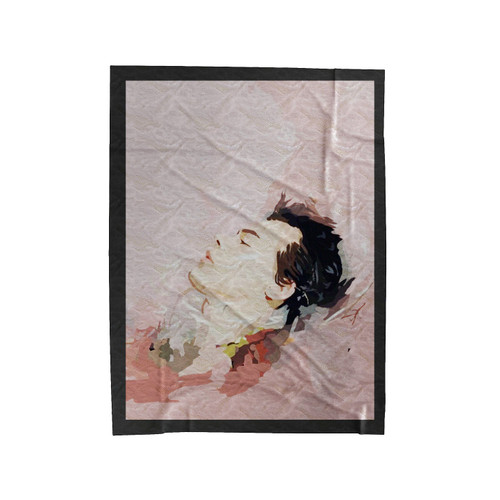 Art Harrystyles #Harrystylespink Velveteen Blanket