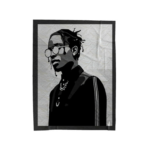 Asap Rocky Fashion Art Velveteen Blanket