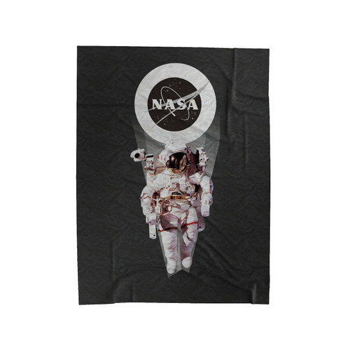 Astronaut Nasa Space Velveteen Blanket