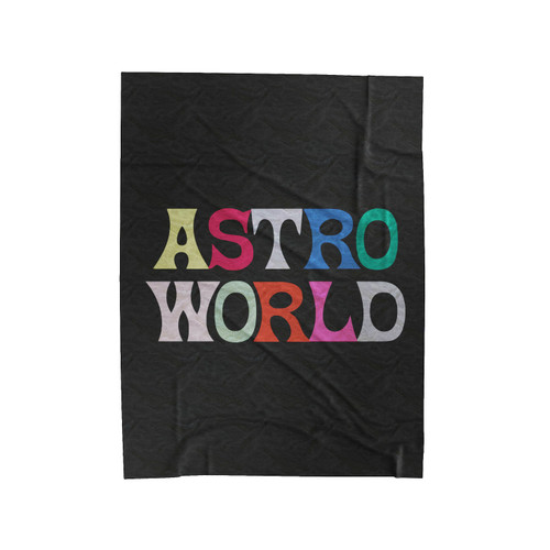 Astroworld Logo Velveteen Blanket