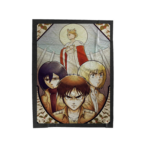 Attack On Titan 1 Velveteen Blanket