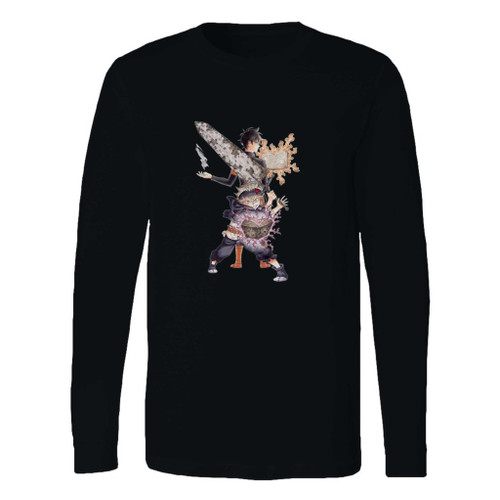 This classic fit black clover asta and yuno long sleeve shirt is casually elegant and very comfortable. With fine quality print to make one stand out, it's a perfect fit for every occasion.