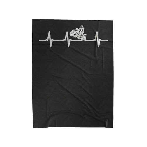 Atv Heartbeat Velveteen Blanket