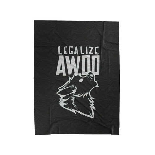 Atw Legalize Awoo Velveteen Blanket Atw Legalize Awoo Velveteen Blanket