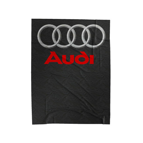 Audi Car Logo Velveteen Blanket