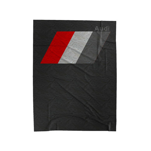 Audi Sport Flag Car Velveteen Blanket