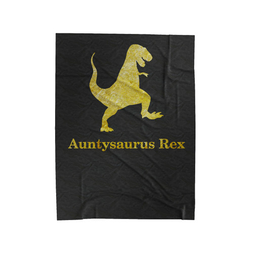 Aunt Auntysaurus Rex Aunt 1 Velveteen Blanket