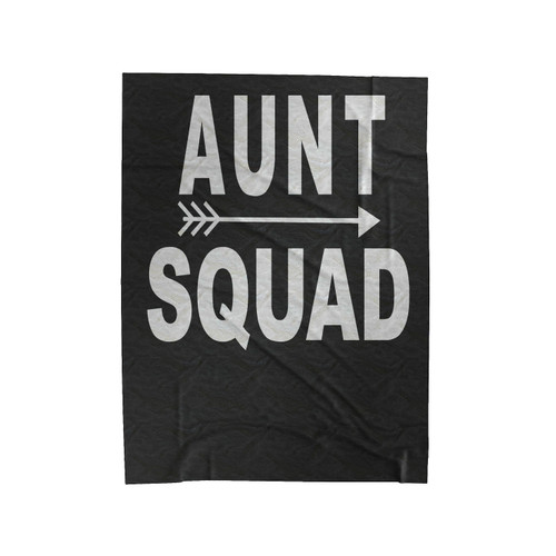 Aunt Squad Arrows Best Auntie Ever Aunt To Be Favorite Aunt Velveteen Blanket