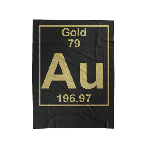 Aurum Gold Element Velveteen Blanket