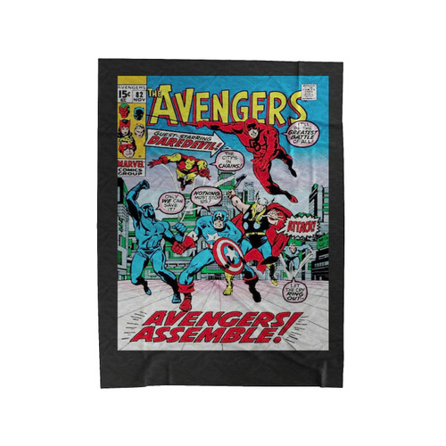 Avengers Assemble Velveteen Blanket