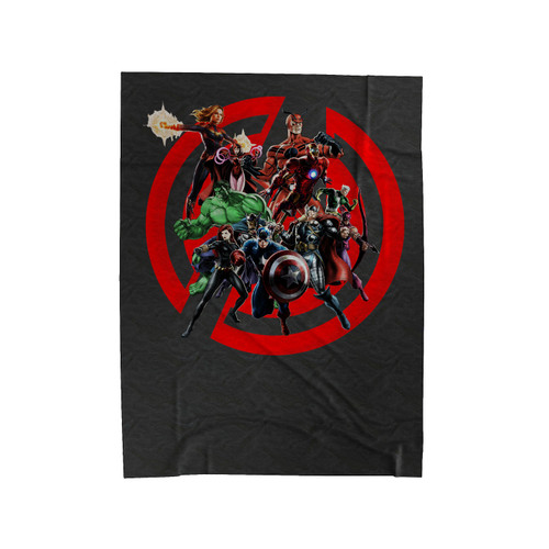 Avengers End Game Movie Velveteen Blanket