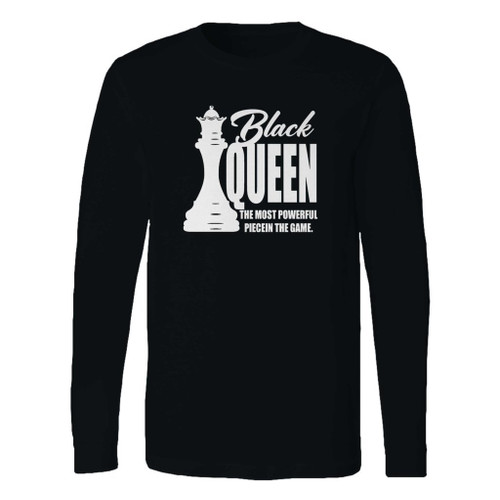 This classic fit black queen black women empowered long sleeve shirt is casually elegant and very comfortable. With fine quality print to make one stand out, it's a perfect fit for every occasion.