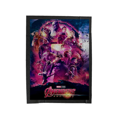 Avengers Endgame Fan Art Velveteen Blanket