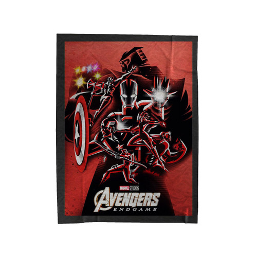 Avengers Endgame Inspired Velveteen Blanket