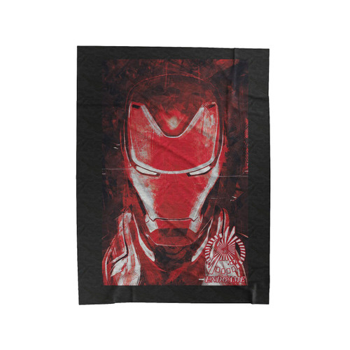 Avengers Endgame Iron Man Velveteen Blanket