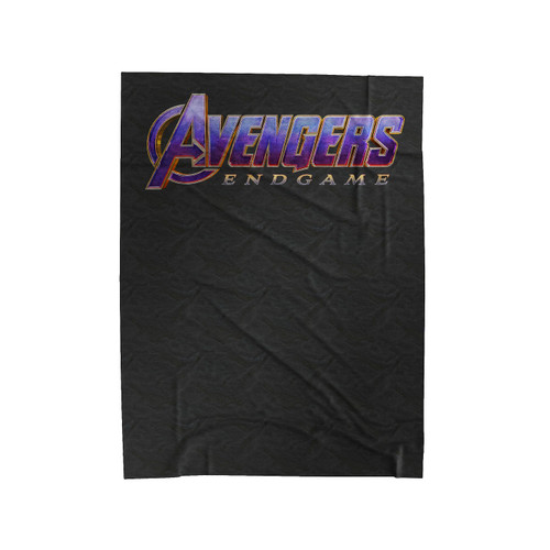 Avengers Endgame Logo 2 Velveteen Blanket