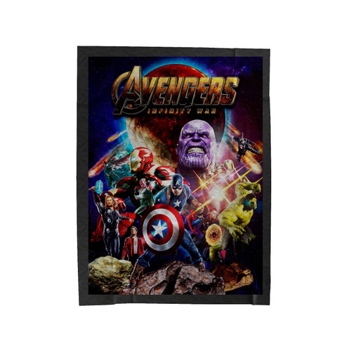 Avengers Infinity War 4 Velveteen Blanket