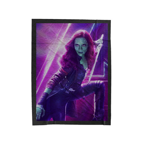 Avengers Infinity War Gamora Velveteen Blanket