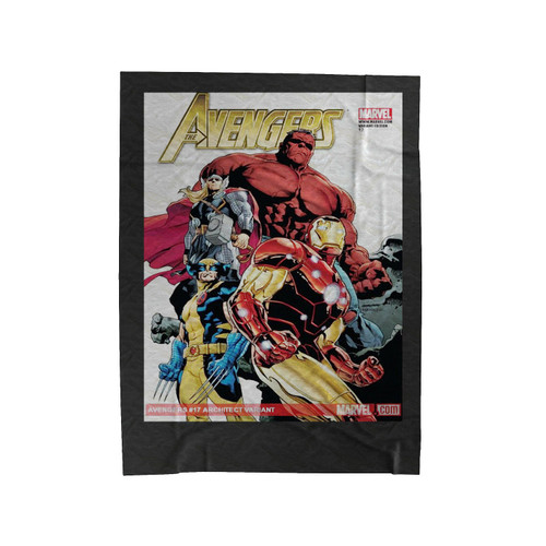 Avengers Iron Man Wolverine Thor Red Hulk Velveteen Blanket Avengers Iron Man Wolverine Thor Red Hulk Velveteen Blanket