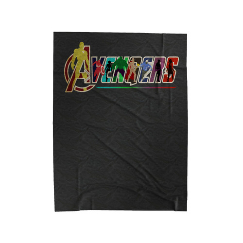 Avengers Superhero Marvel Velveteen Blanket