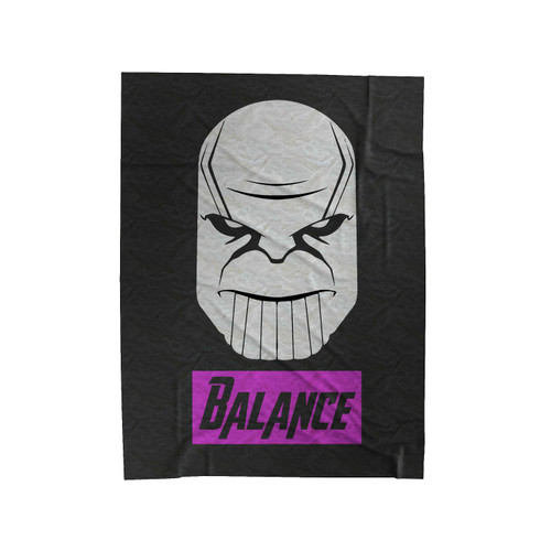 Avengers Thanos Balance Infinity Marvel Avengers Infinity War Velveteen Blanket