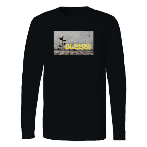 This classic fit blessed 2 long sleeve shirt is casually elegant and very comfortable. With fine quality print to make one stand out, it's a perfect fit for every occasion.