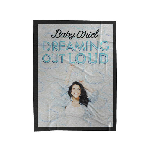 Baby Ariel Dreaming Out Loud Velveteen Blanket