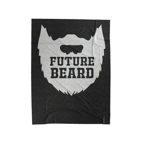 Baby Beard, Dad And Baby Matching Father Son Daddy Daughter Dad Son 2 Velveteen Blanket
