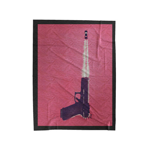 Baby Driver Gun Fire Velveteen Blanket