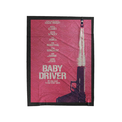Baby Driver Movie 2 Velveteen Blanket