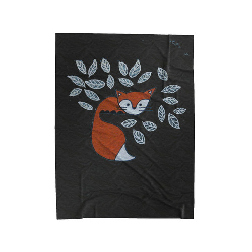 Baby Fox Velveteen Blanket